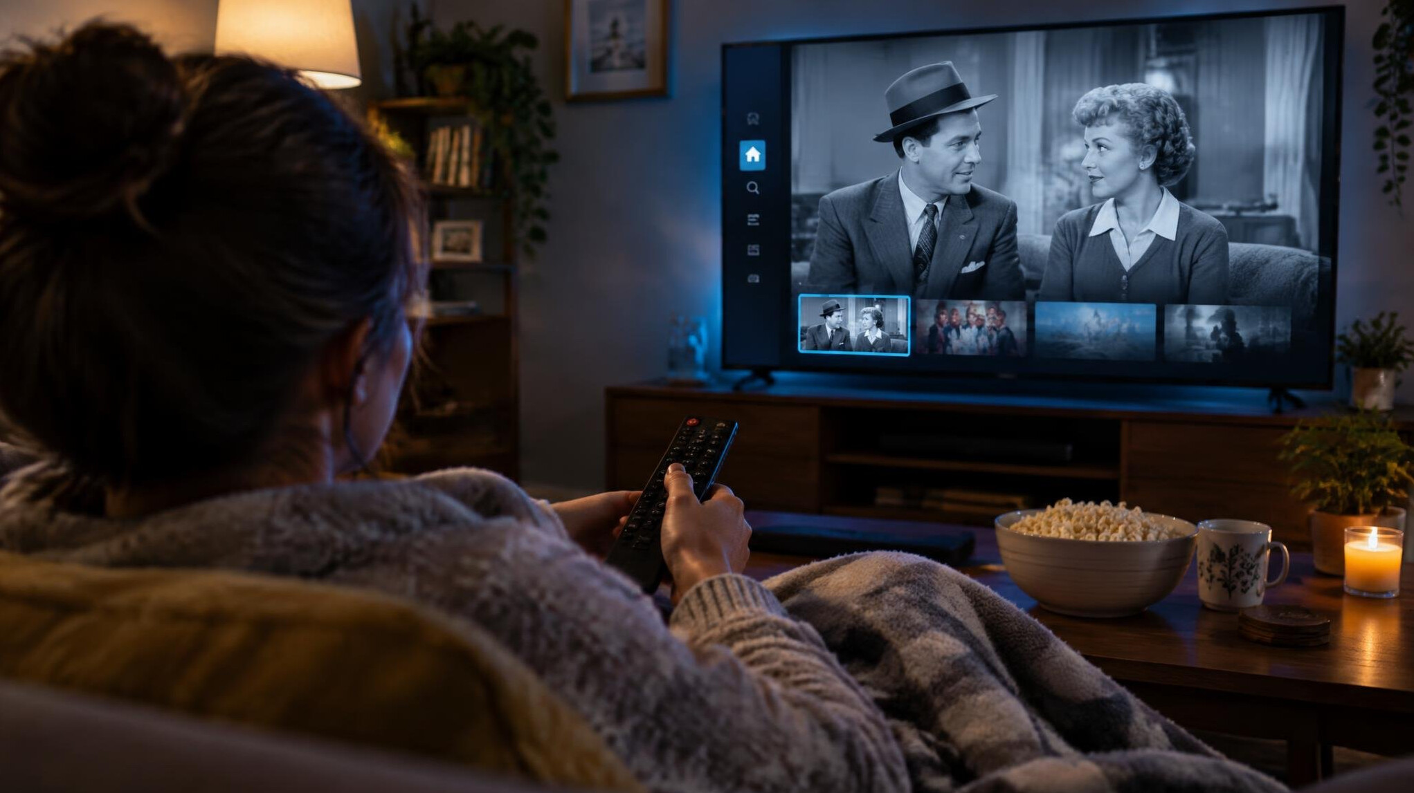 modern streaming on tv