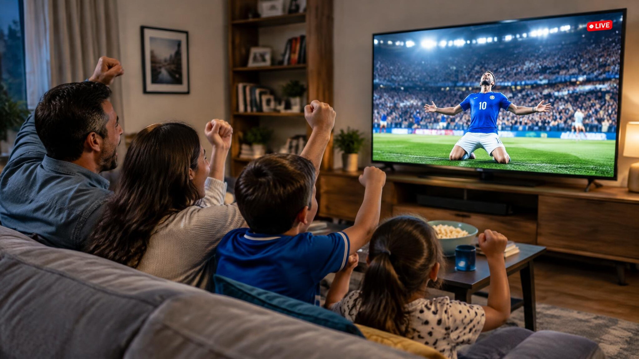 sports event on tv